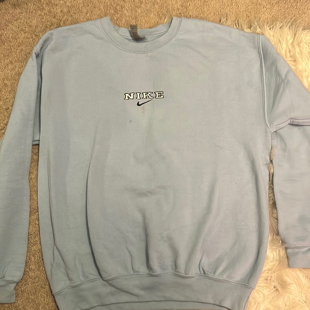 Nike embroidered crewneck sweatshirt